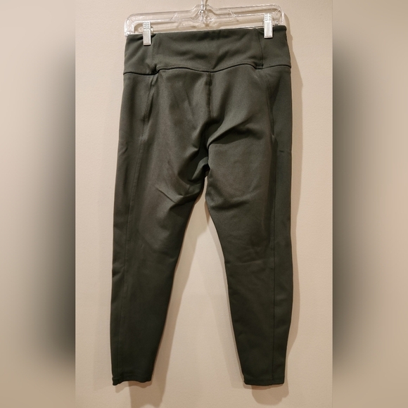 DANSKIN - Olive Green High-Waisted Leggings - Picture 3 of 5